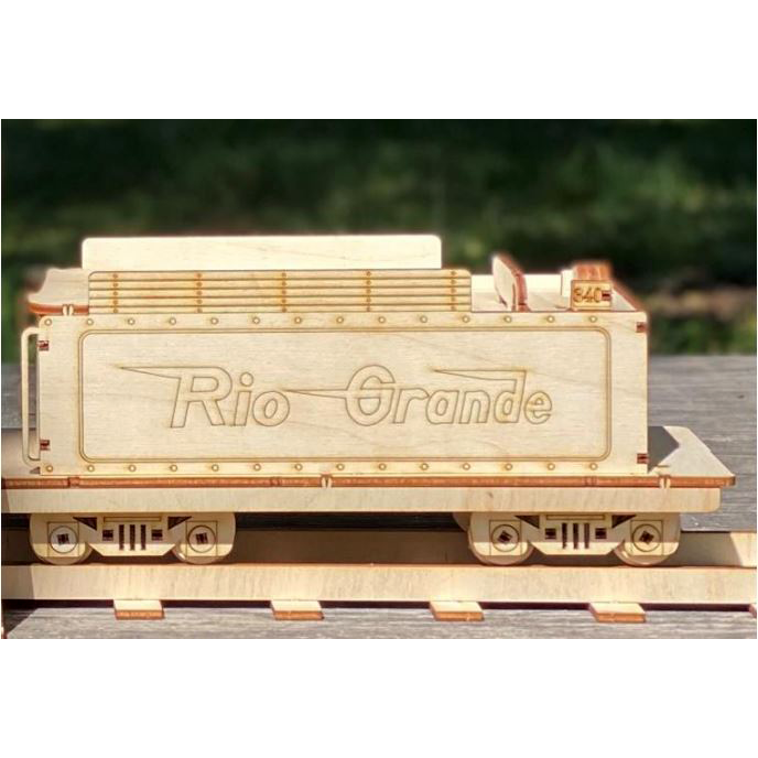 Knott's Berry Farm Train 340 Train Coaster Cutout