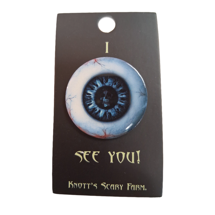 Knott's Scary Farm Eyeball Pin