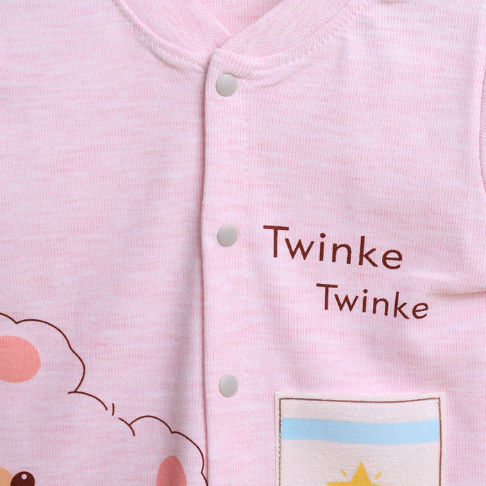 Winter Warm Full Sleeve Co-ord Sets For Baby | Cotton Baby Clothing Set | Cute Cat | Set of 1