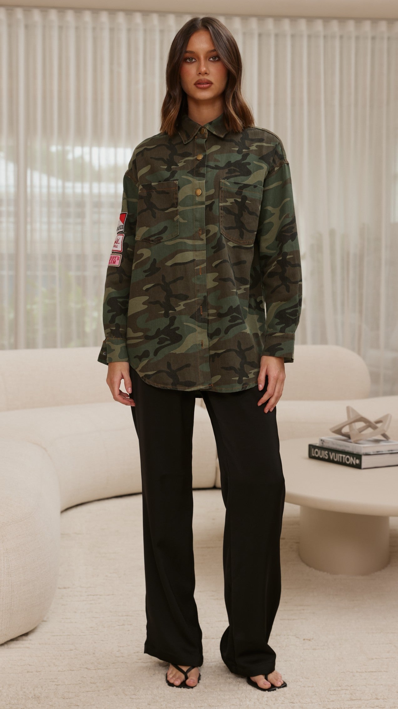 Kennedy Jacket - Green Camo