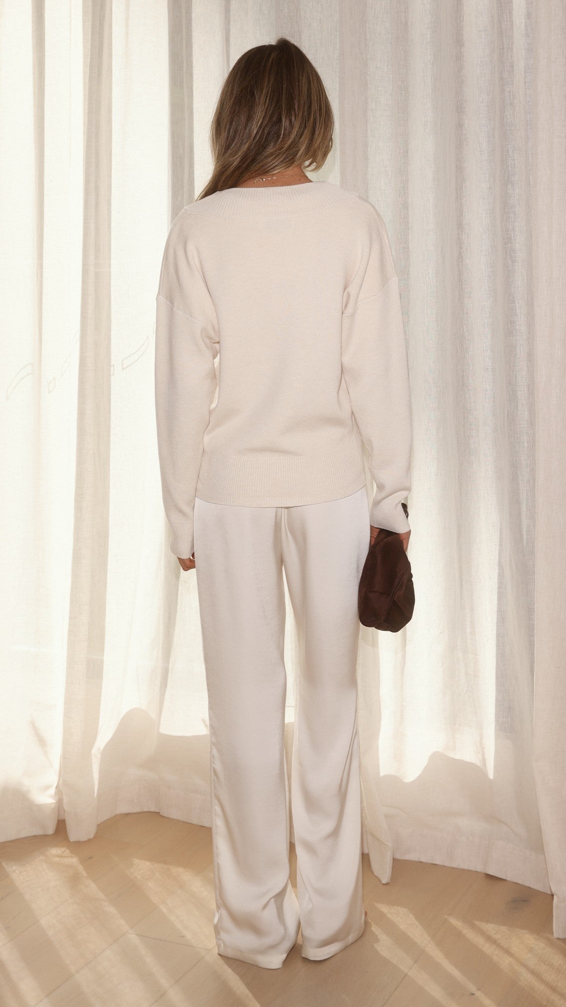 Sophie Knit Sweater - Cream