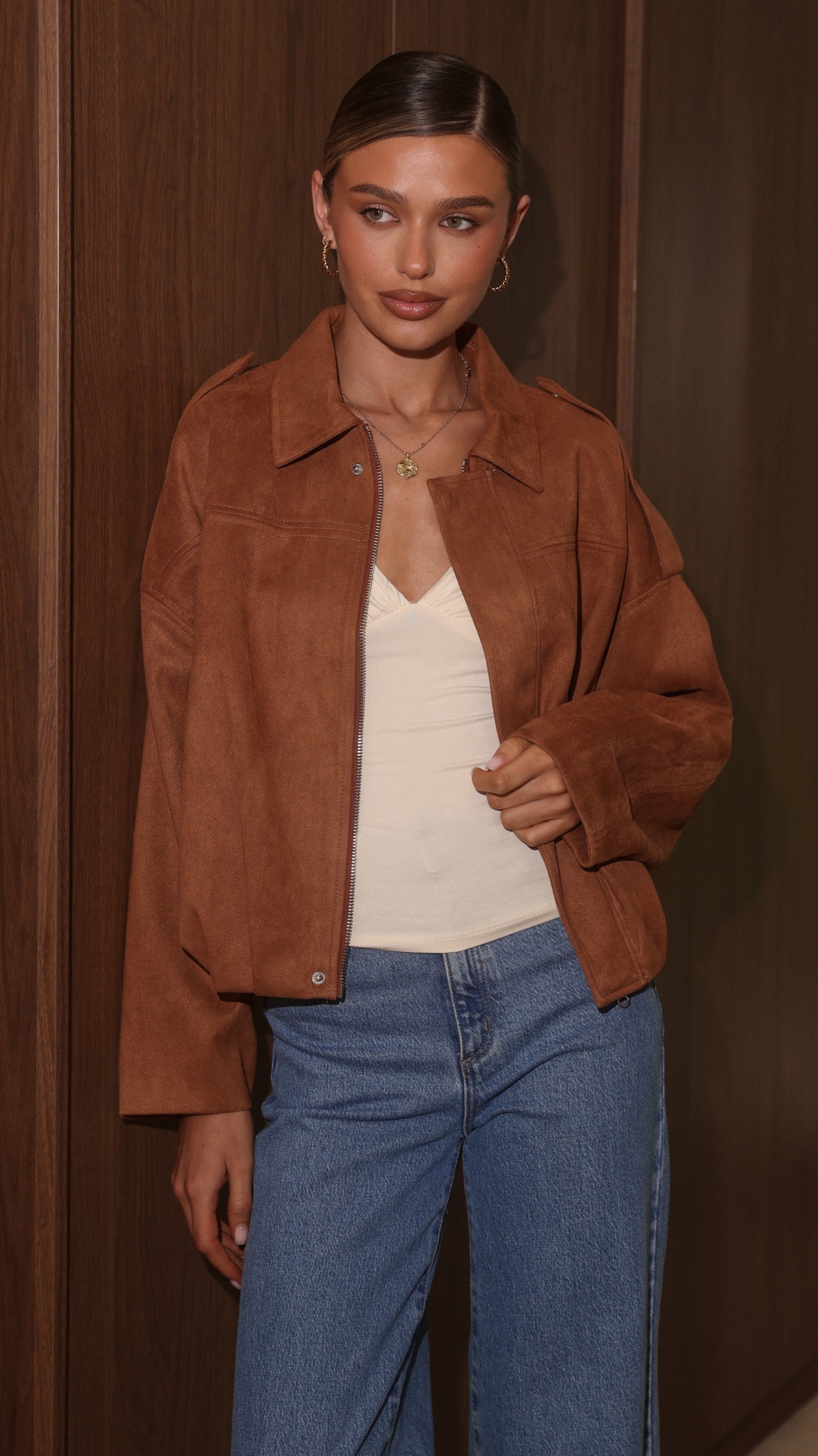 Phoenix Bomber Jacket - Tan