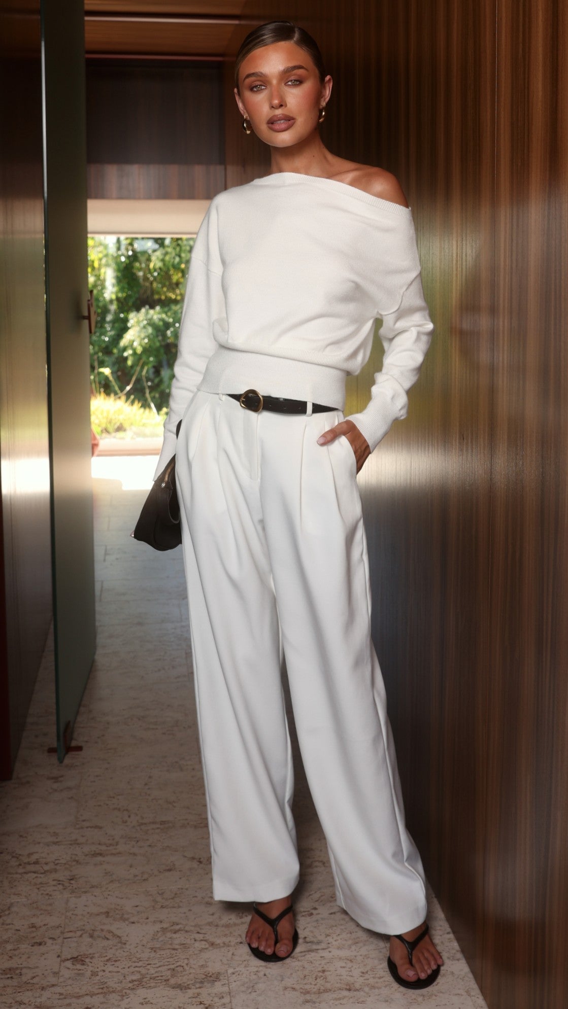 Naylor Pants - White