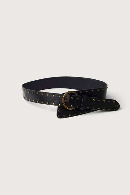 WIDE STUDDED BELT