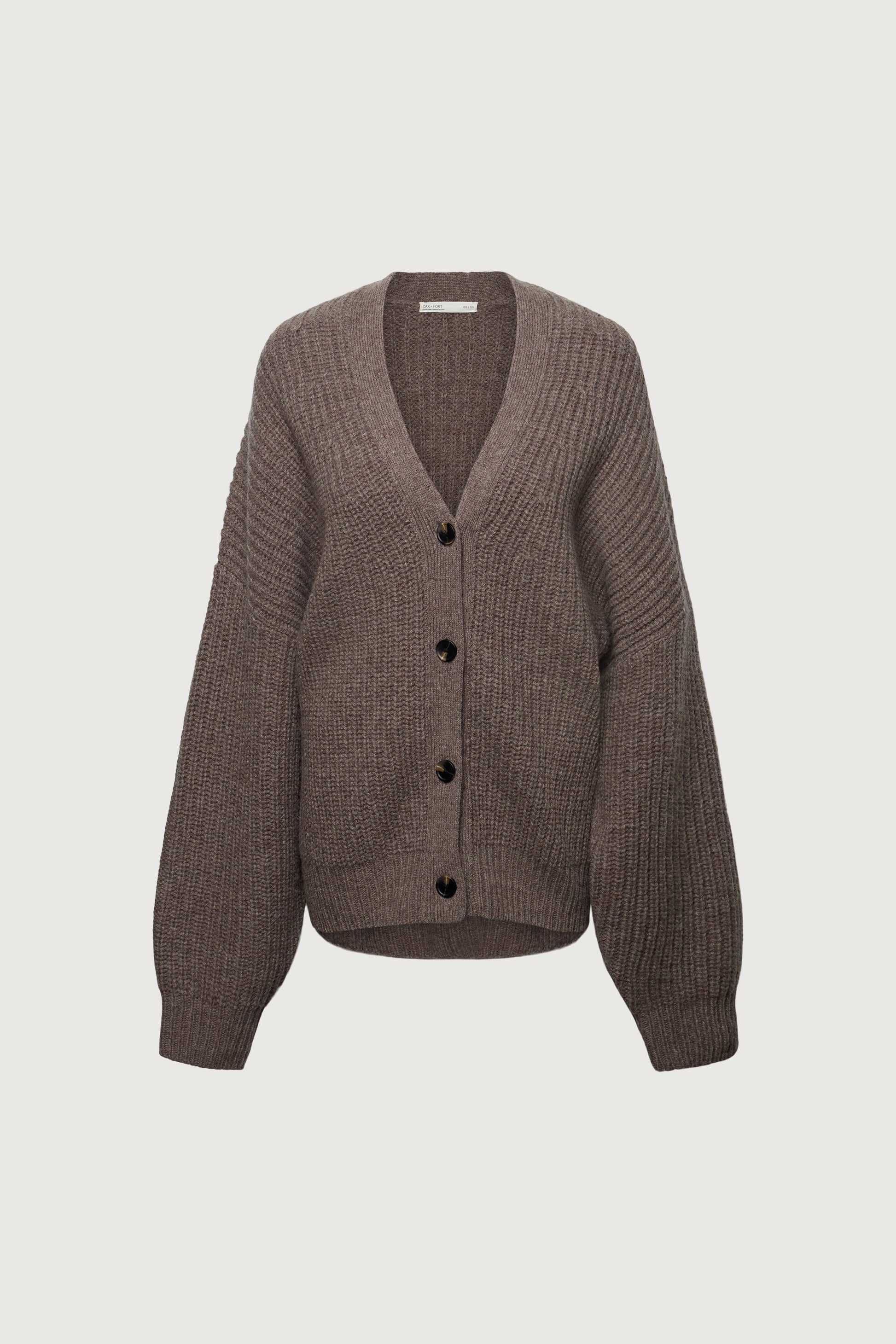 OVERSIZED SLOUCHY WOOL CARDIGAN