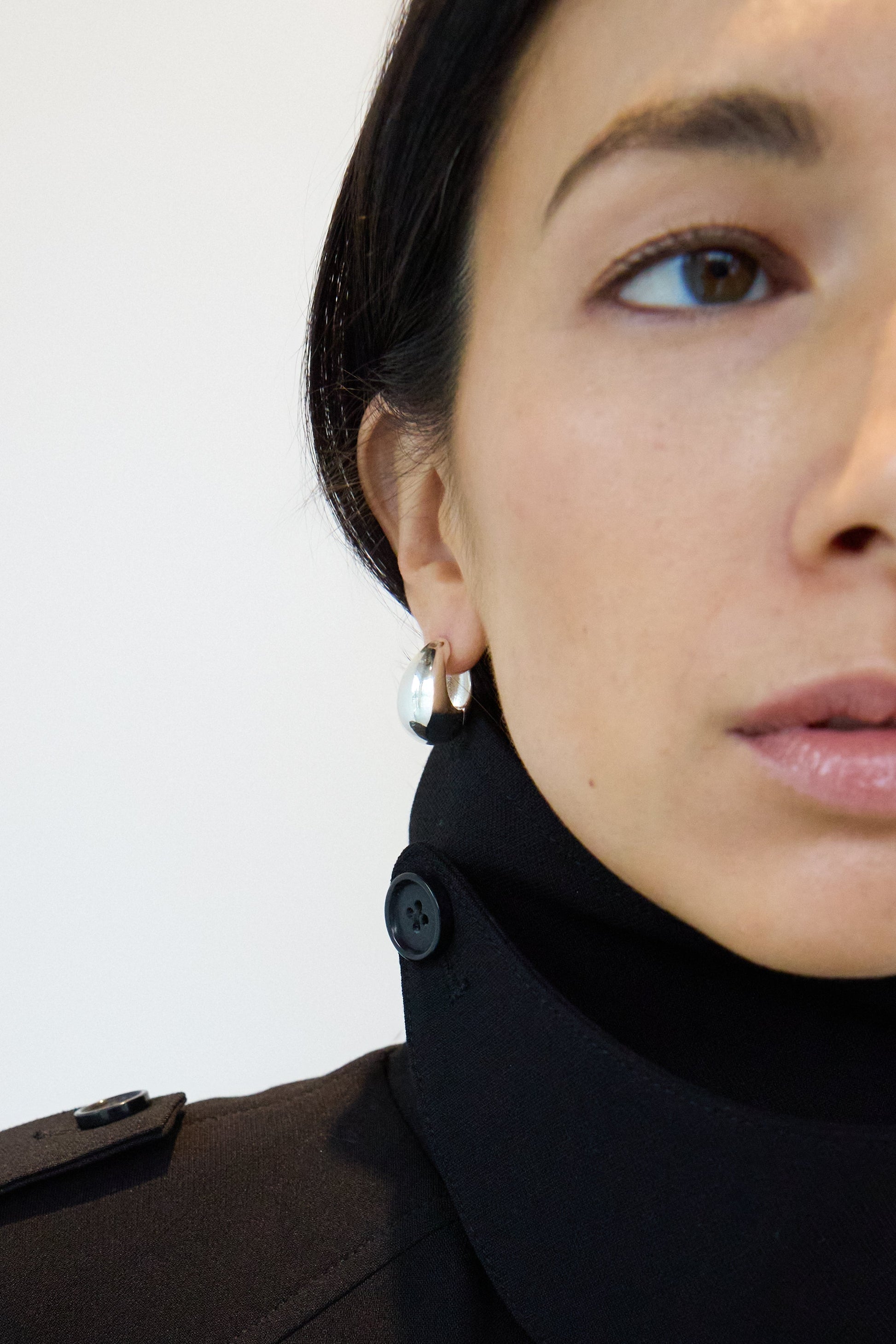 BUBBLE HOOP EARRINGS
