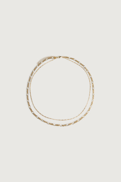 LAYERED FIGARO NECKLACE