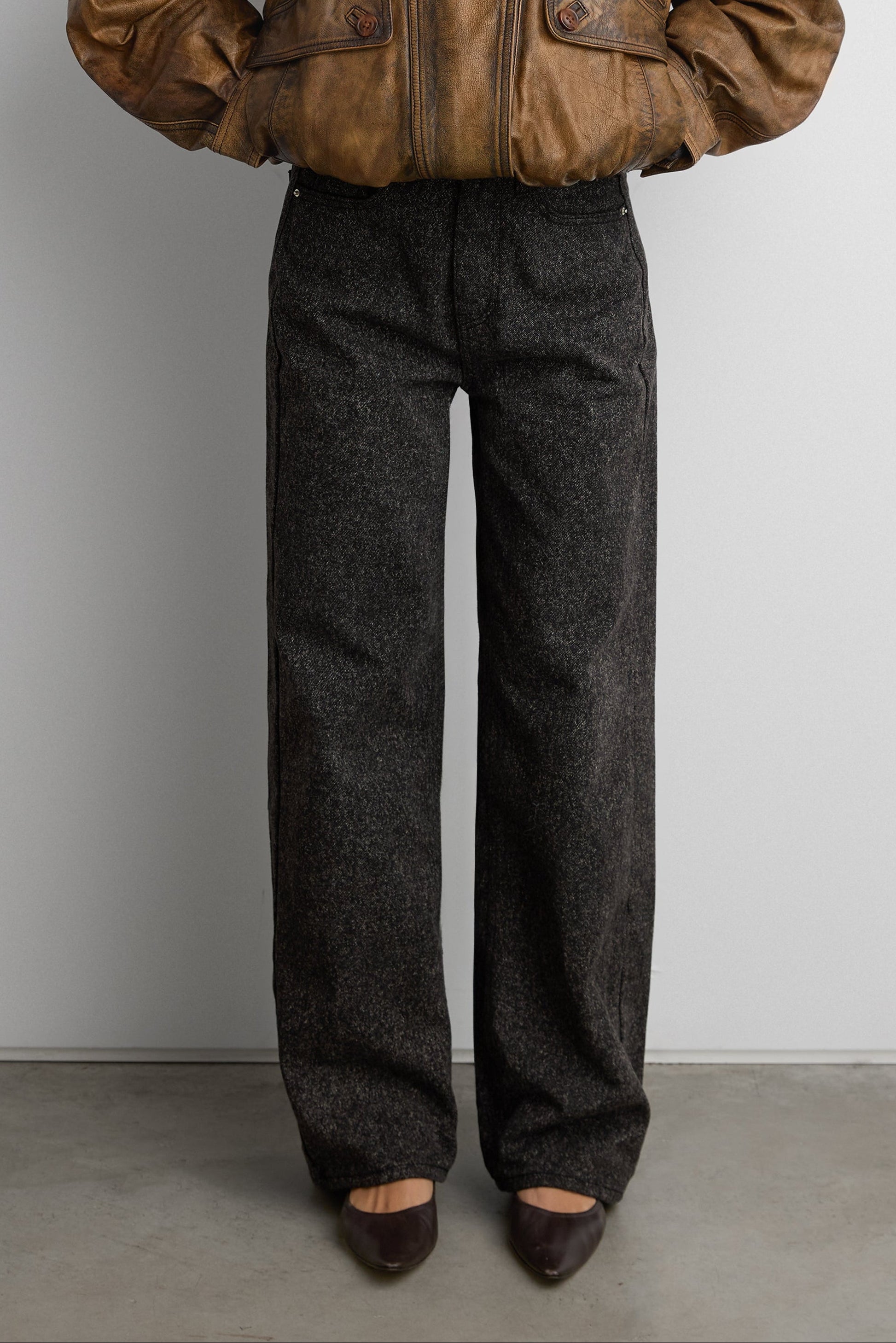 MARLED WIDE LEG PANT