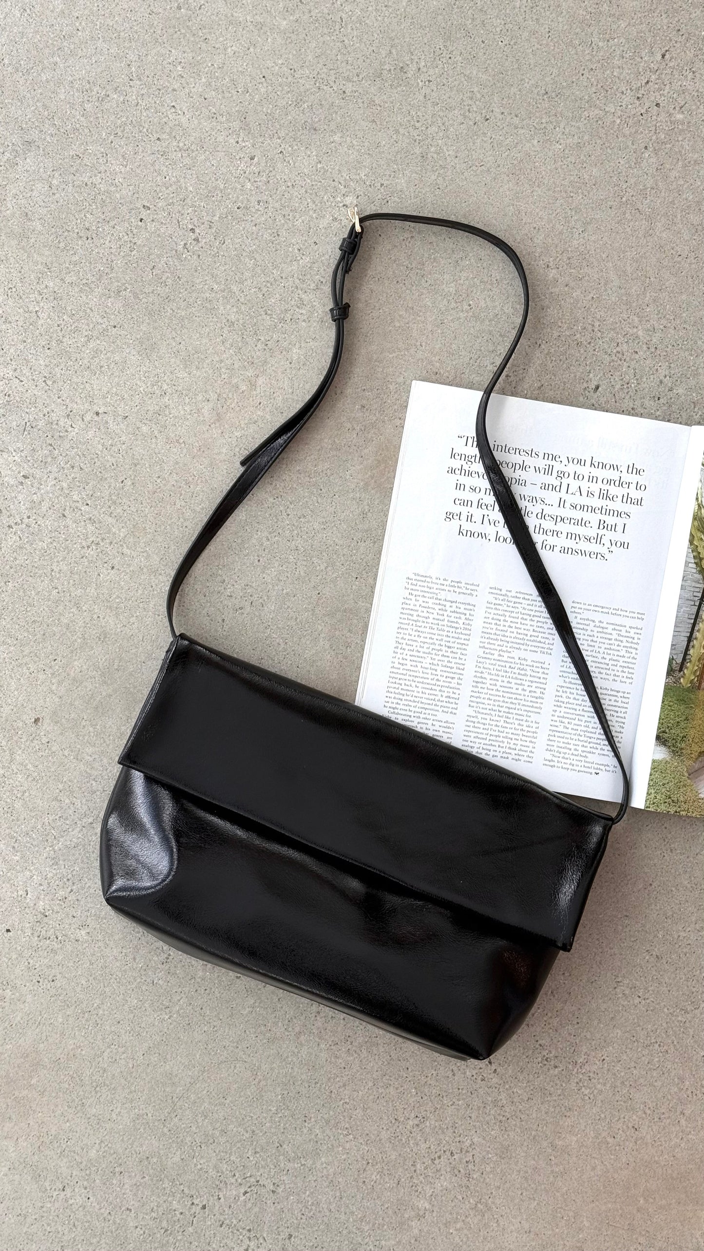 Rylee Clutch Bag - Black