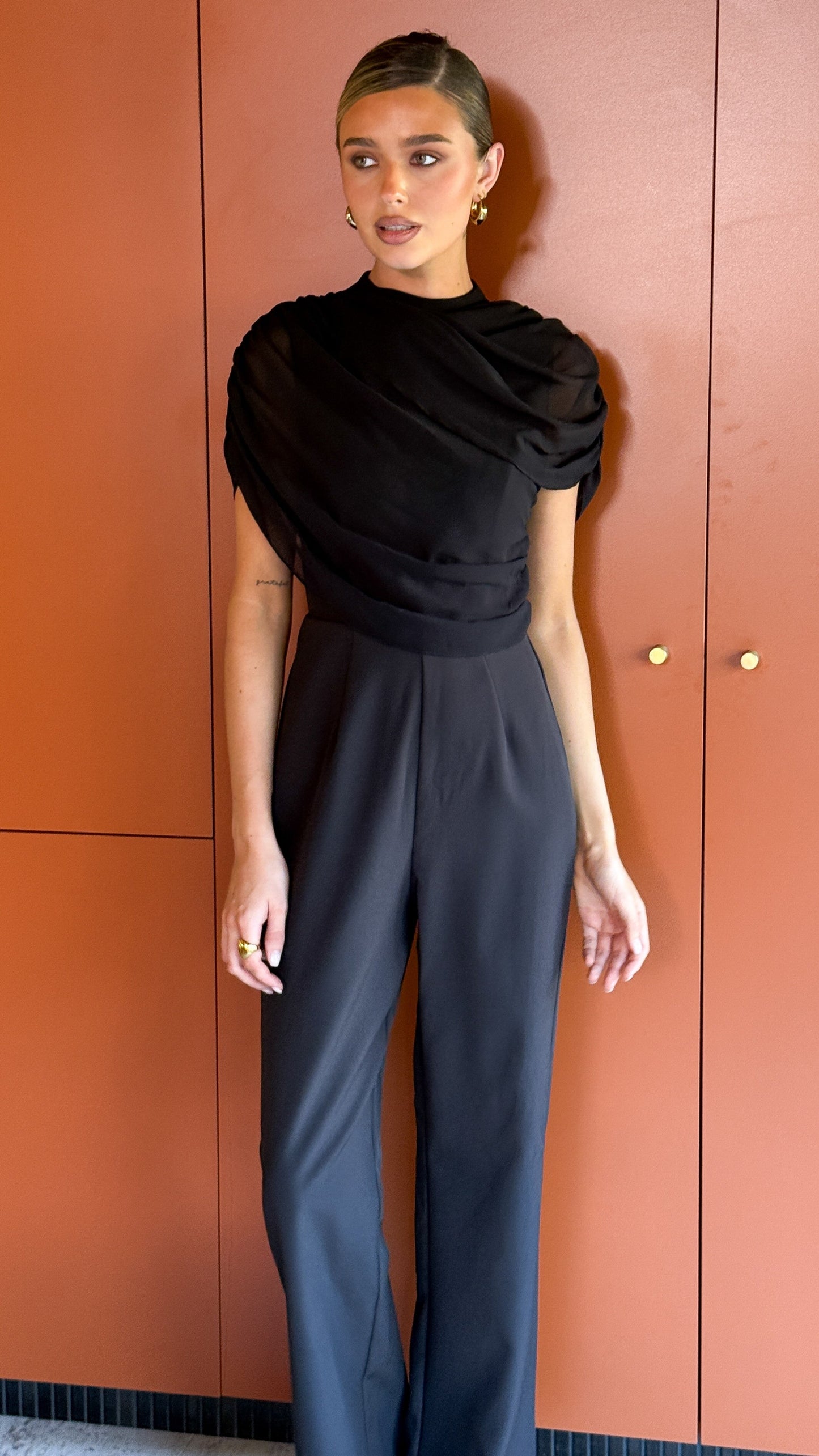 Zahina Jumpsuit - Black