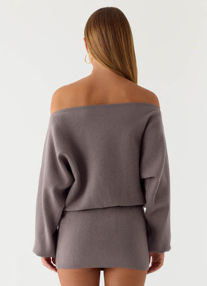 Ravyn Mini Dress - Grey
