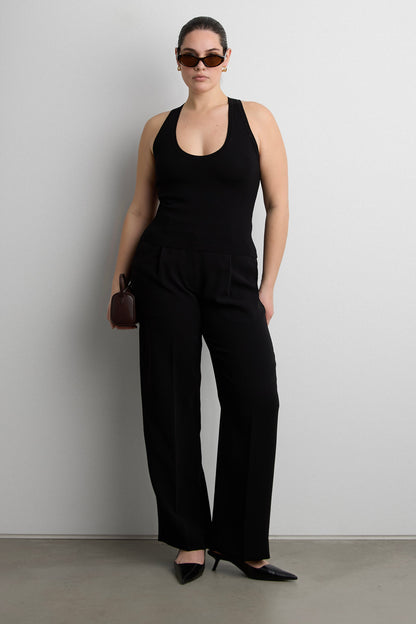 KNIT FORM RACERBACK TANK TOP