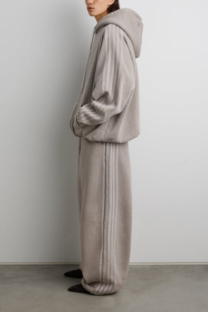 FLEECE STUDIO BOYFRIEND TRACK HOODIE