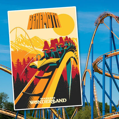 Canada's Wonderland Behemoth Poster