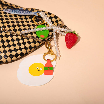 Carolyn Suzuki Charm - Spicy Egg