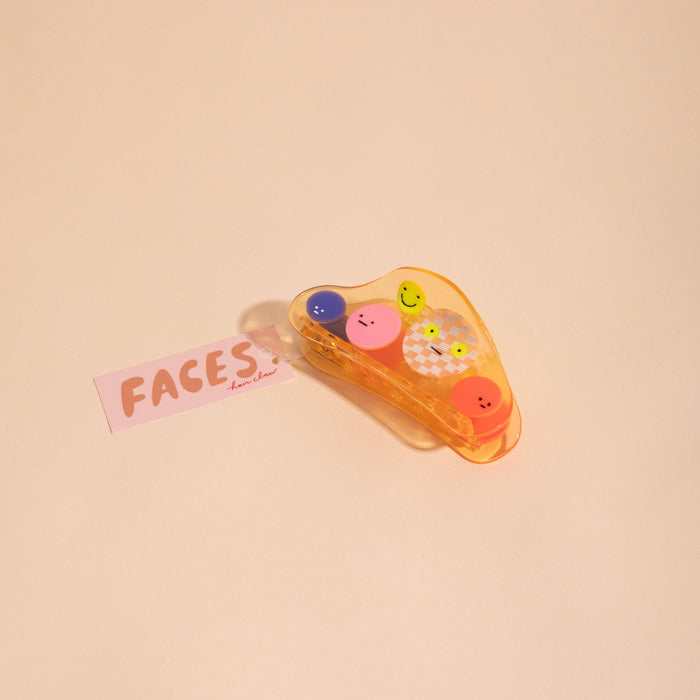 Carolyn Suzuki Hair Claw - Faces