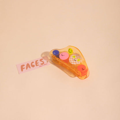 Carolyn Suzuki Hair Claw - Faces