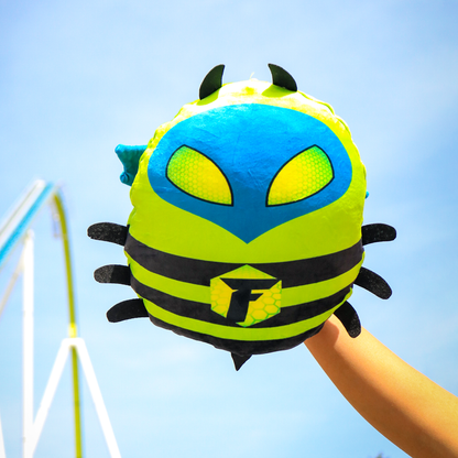 Carowinds Fury 325 Golden Ticket Award Reversible Plush