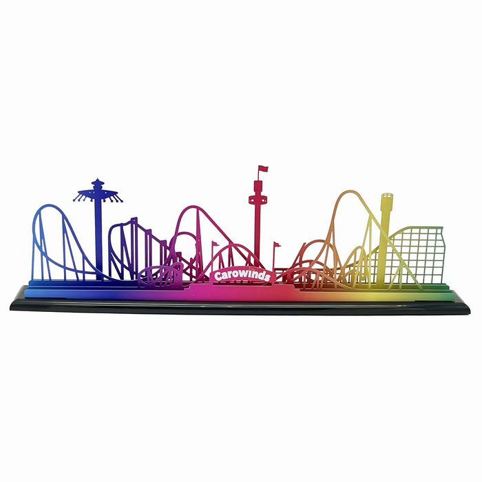 Carowinds Rainbow Skyline Parkscape NanoCoaster