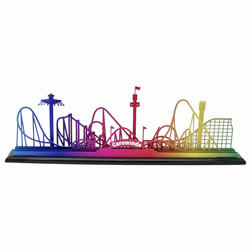 Carowinds Rainbow Skyline Parkscape NanoCoaster