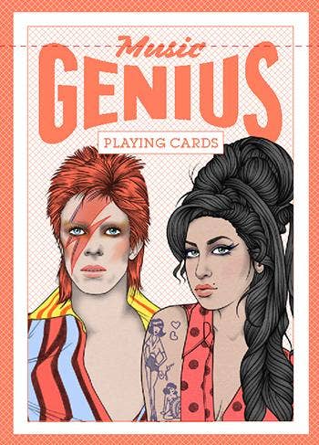 Chronicle Books - Genius Music Playing Cards