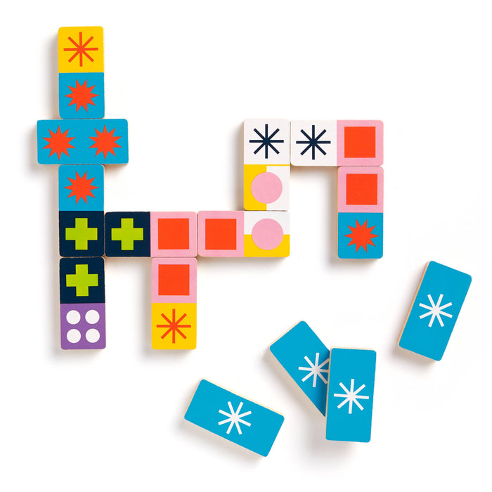 Chronicle Books - Jonathan Adler Helsinki Wood Domino Set