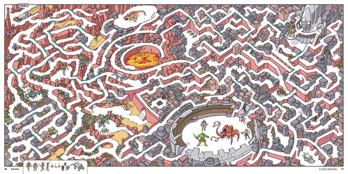 Chronicle Books - Marvel Mazes