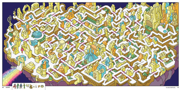 Chronicle Books - Marvel Mazes