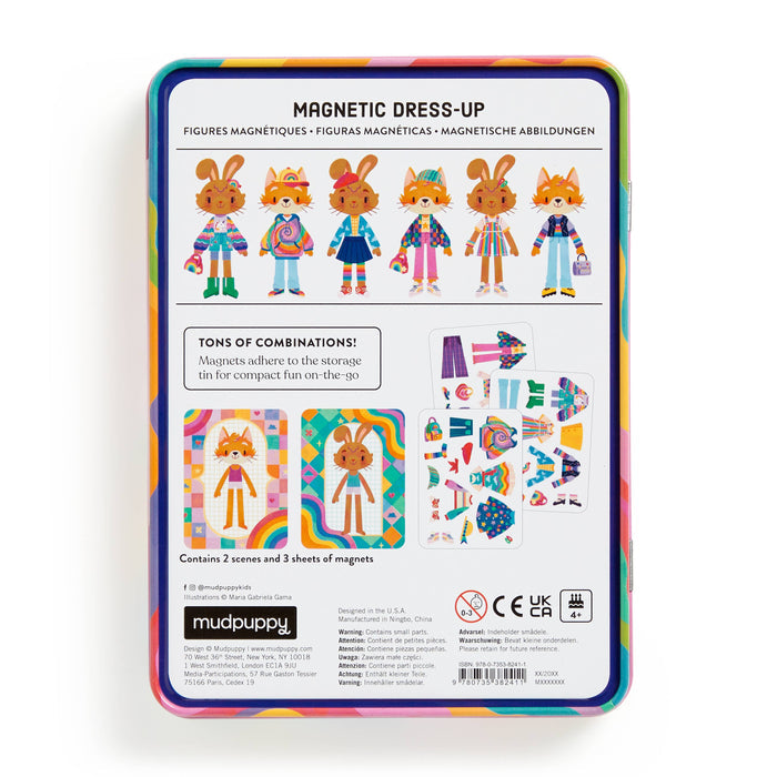 Chronicle Books - Rainbow Fashion Magnetic Dress-Up