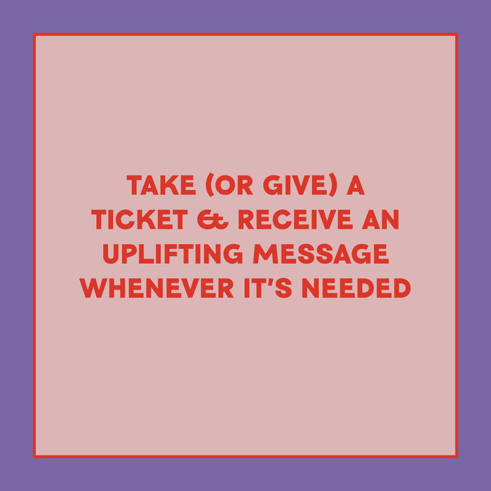 Chronicle Books - Take-a-Ticket: Affirmations