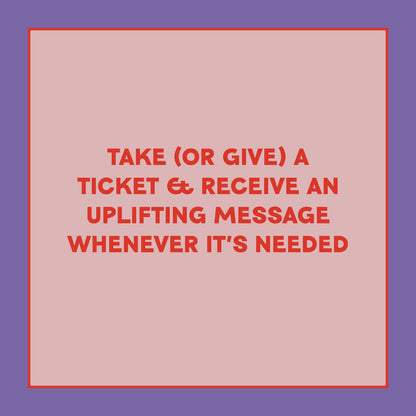 Chronicle Books - Take-a-Ticket: Affirmations