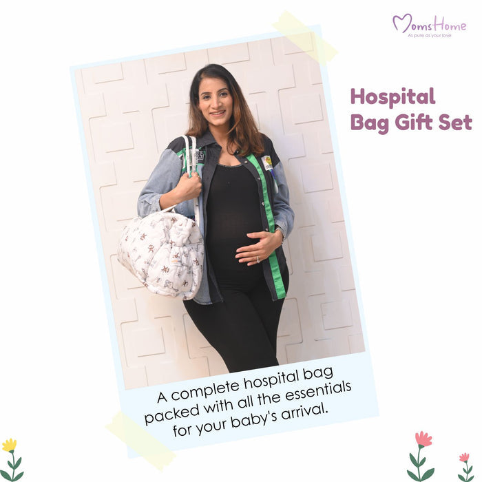 Hospital Kit For Newborn Baby | New Born Baby Essentials Gift Combo | 20 Items | 0-6 Months | Mixed Design