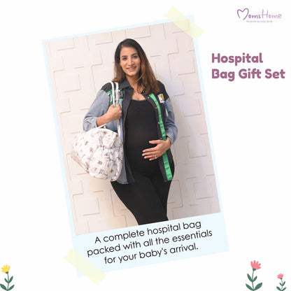 Hospital Kit For Newborn Baby | New Born Baby Essentials Gift Combo | 20 Items | 0-6 Months | Mixed Design