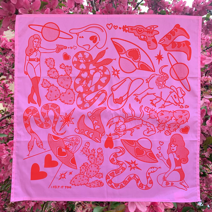 I Felt It Too - Cosmic Cowgirls Bandana