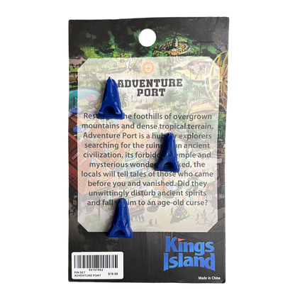 Kings Island Adventure Port Pin Set