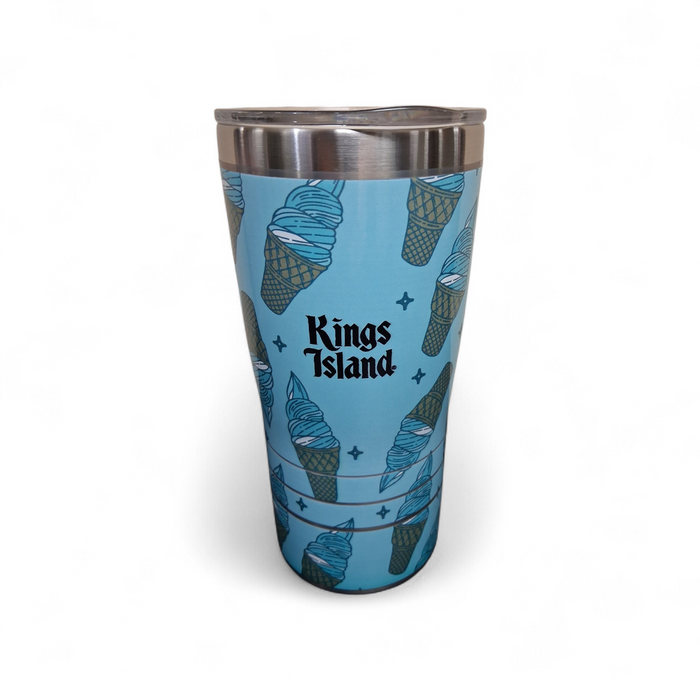 KINGS ISLAND BLUE ICE CREAM TERVIS TUMBLER 20oz