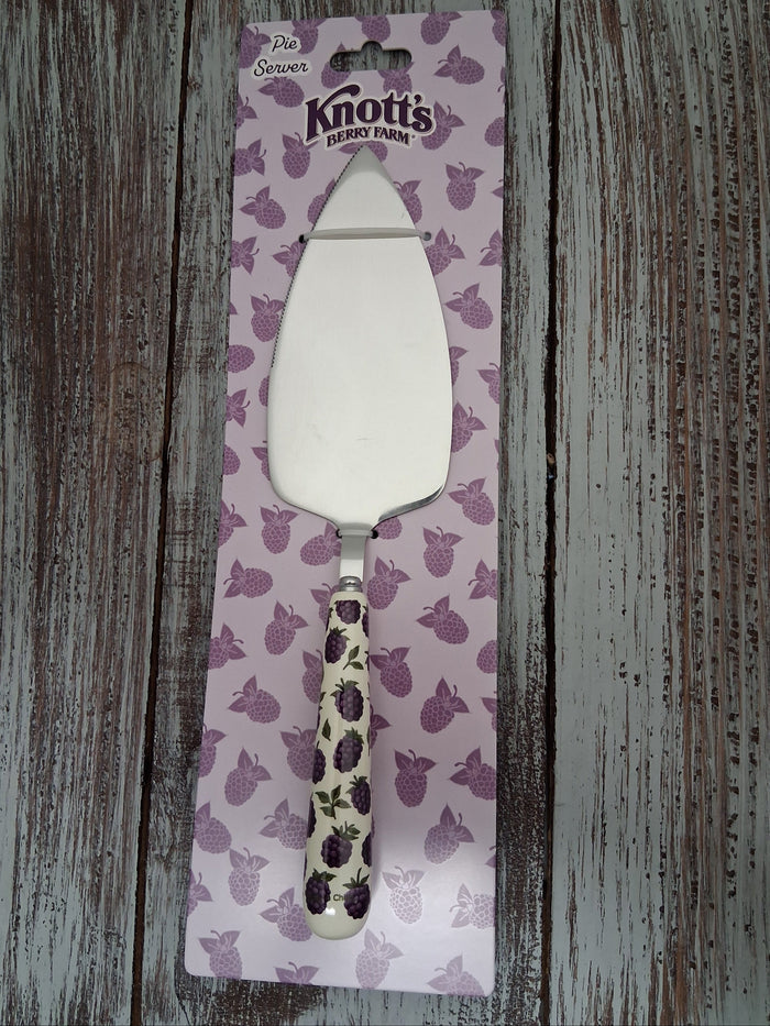 KNOTT'S BERRY FARM BOYSENBERRY PIE SERVER 10.2IN