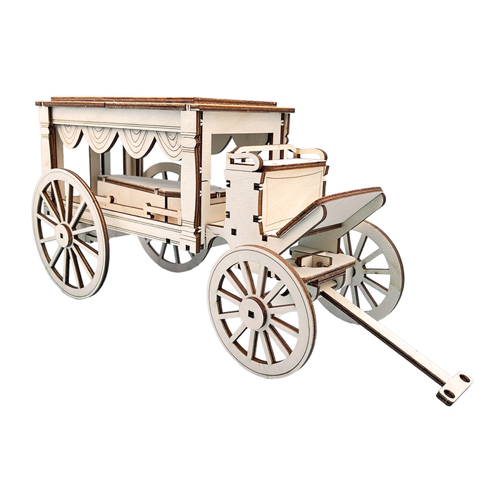 Knott's Berry Farm Ghost Town Hearse Wood Model