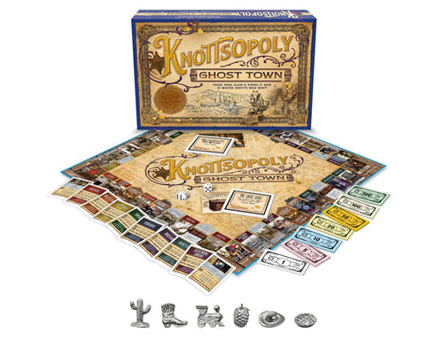 Knott's Berry Farm Knottsopoly Ghost Town Board Game