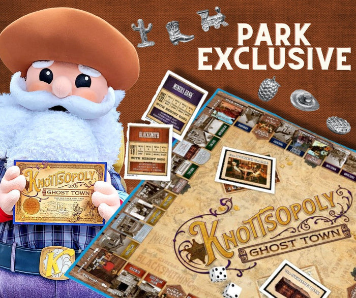 Knott's Berry Farm Knottsopoly Ghost Town Board Game