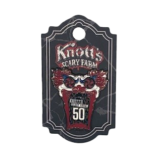 Knott's Scary Farm Carnivorous Clowns Pin