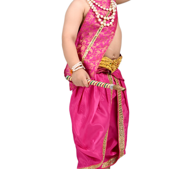 Krishna Dress for Baby Boy Kids Set of 10 Little Krishna Ji Kanha Janmasthmi Costume for Kids