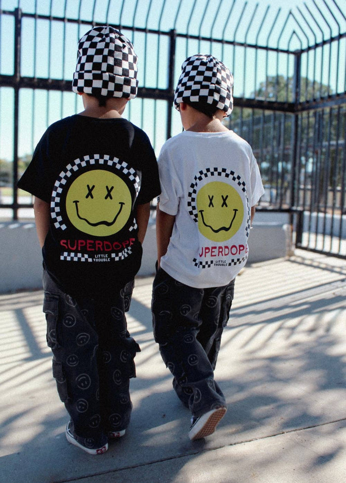 Little Trouble - Checkered Beanie