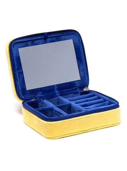 Living Royal Velvet Jewelry Zip Case - Butter Stick