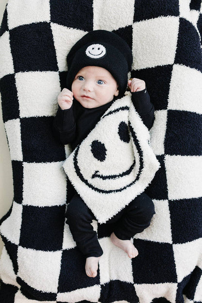 Lucky Panda Kids Lovey - Smiley Plush