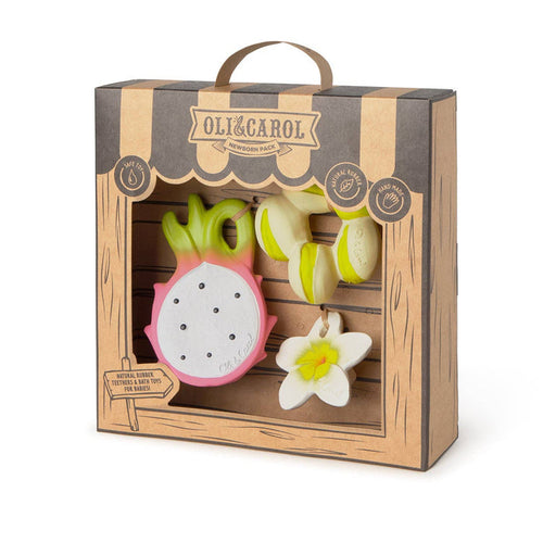 Oli & Carol - Newborn Gift Set - Dragonfruit (Final Sale)