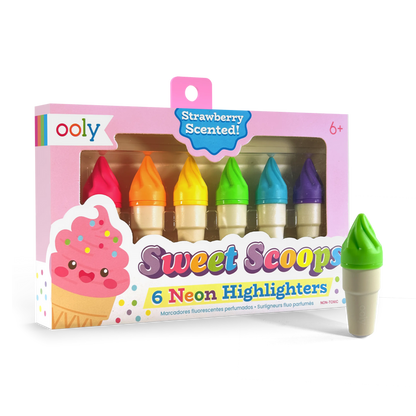 OOLY - Sweet Scoops: Neon Highlighters