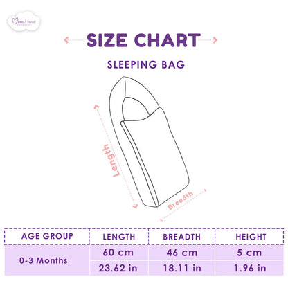 Organic Cotton Muslin Sleeping cum Carrying Nest Bag | 0-3 Months | Flower | Pack of 1