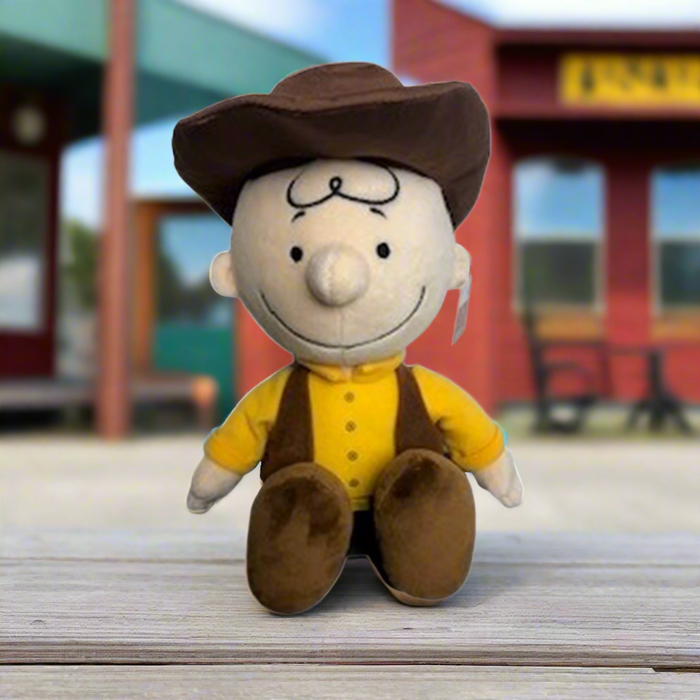 PEANUTS® 11" Charlie Brown Cowboy Plush