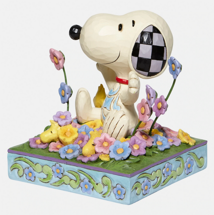 PEANUTS® by Jim Shore Enesco Snoopy Flowers Figurine